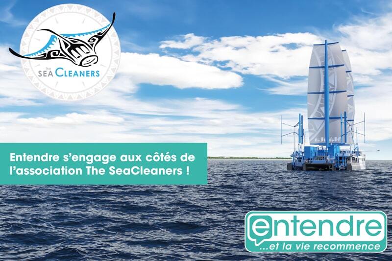 Entendre s’engage aux côtés de The SeaCleaners ! Entendre s’engage aux côtés de The SeaCleaners !